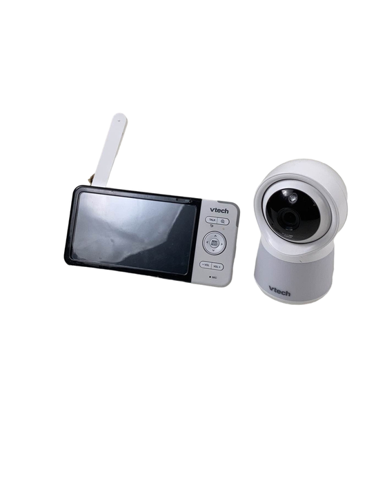 secondhand VTech RM5754HD Smart Wi-Fi 1080p Video Baby Monitor System with 5-in. Display