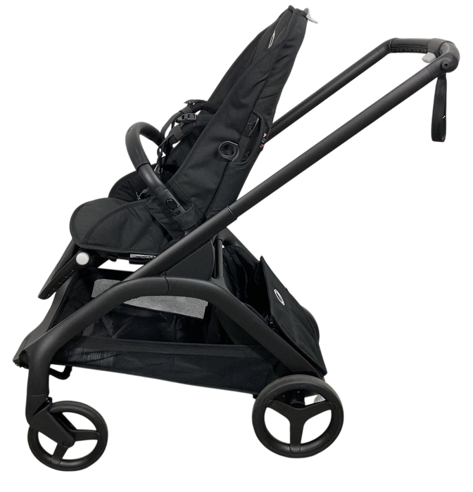 Shop Bugaboo Dragonfly Stroller, Black, 2023, Midnight Black, Desert Taupe at GoodBuy Gear