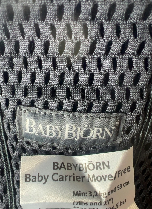 Shop BabyBjorn Baby Carrier Free 3D Mesh, Anthracite at GoodBuy Gear