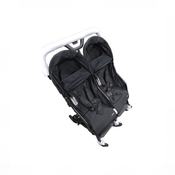 Shop Mompush Lithe Double Stroller, 2026, Black at GoodBuy Gear