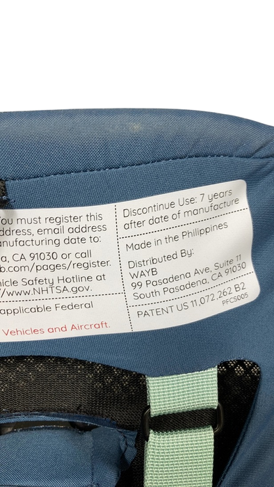 Shop WAYB Pico Portable Car Seat, 2022, Midnight Sky at GoodBuy Gear