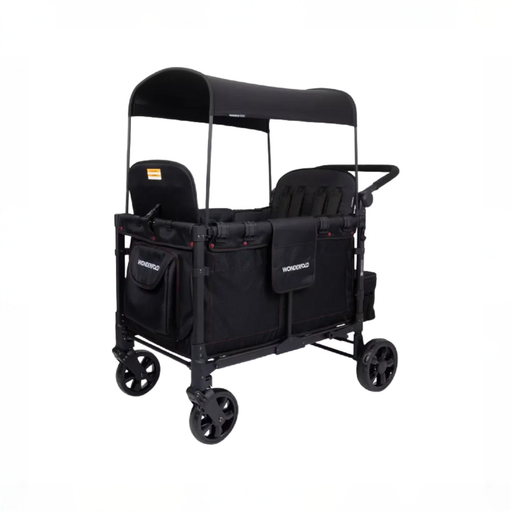 Shop Wonderfold W2 Multifunctional Double Stroller Wagon, 2025, Special Edition (Red Stiching), Plus Model at GoodBuy Gear