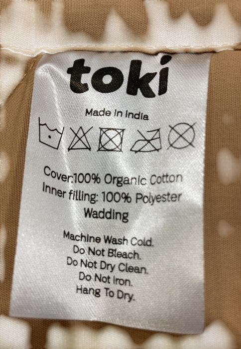 Shop Toki Kids Picnic Blanket, 60"x 84", Checker Toffee at GoodBuy Gear