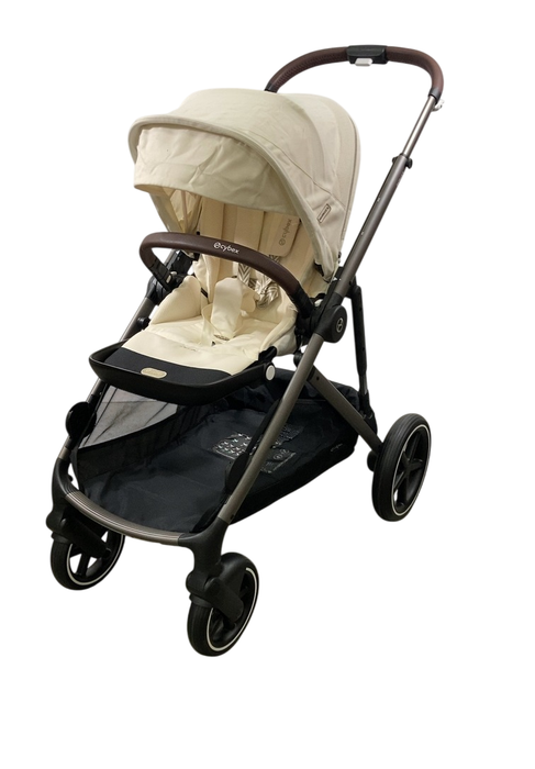 Shop Cybex Gazelle S Modular Stroller, 2024, Seashell Beige, Taupe Frame at GoodBuy Gear