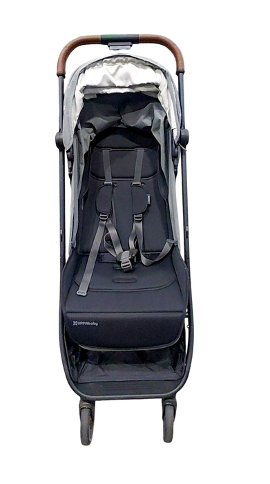 Shop UPPAbaby MINU V3 Stroller, 2024, Greyson (Charcoal Melange) at GoodBuy Gear