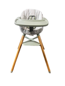 Shop Lalo 3 in 1 High Chair Kit, Sage, Grey Multi, Natural Wood at GoodBuy Gear