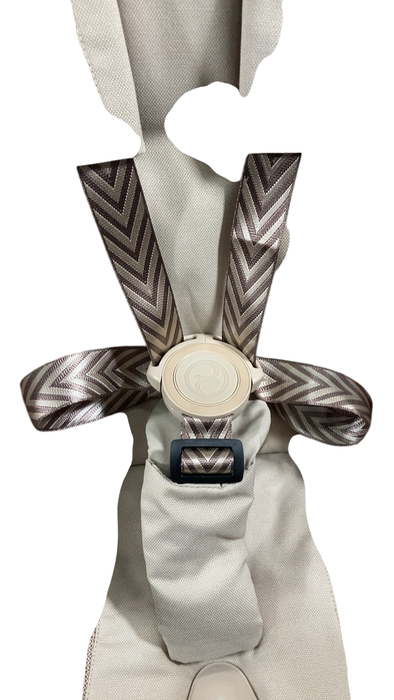 Shop Cybex e-Gazelle S Stroller, 2024, Almond Beige, Black at GoodBuy Gear