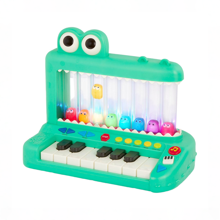 Shop Battat Croco Pop Piano Toy, Multicolor at GoodBuy Gear