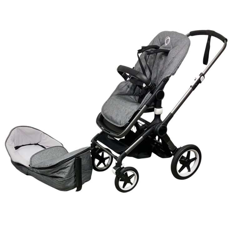 bugaboo fox 3 2021 Bugaboo Fox 3 Stroller, 2021, Graphite, Grey Melange