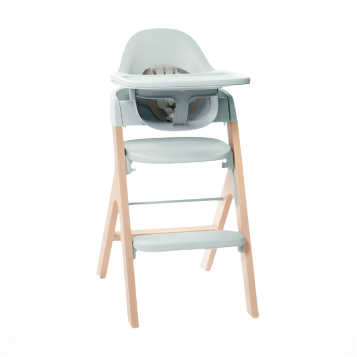 Shop Mockingbird High Chair, Mint Green, Natural Beech at GoodBuy Gear