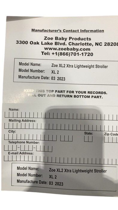 Shop Zoe Twin+ XL2 Stroller, 2023, Grey at GoodBuy Gear