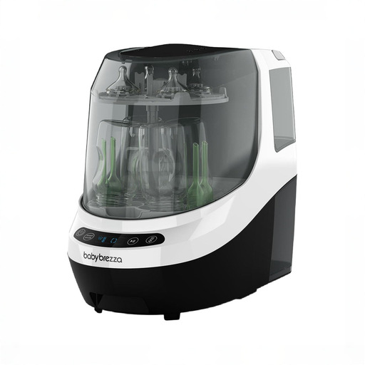 Shop Baby Brezza Bottle Washer Pro, White/Black at GoodBuy Gear