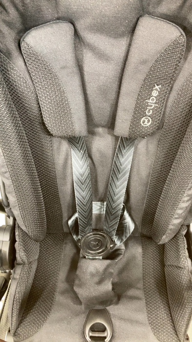 Shop Cybex Gazelle S Modular Stroller, 2024, Moon Black, Taupe Frame at GoodBuy Gear