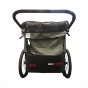 Shop DRAFT - Thule Courier Bike Convertible Trailer, 2025, Vintage Green at GoodBuy Gear