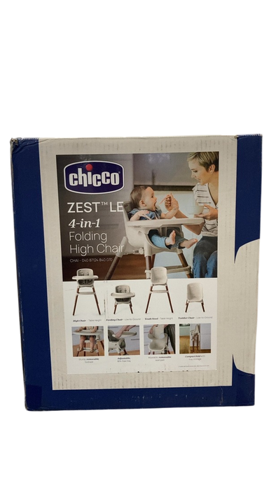Shop Chicco Zest 4-in-1 Folding High Chair, Chai, LE at GoodBuy Gear