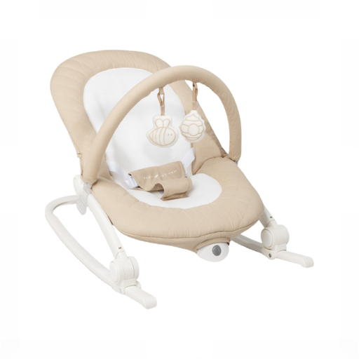 Shop Baby Delight Go With Me Aura Deluxe Portable Rocker & Bouncer, Organic Oat at GoodBuy Gear