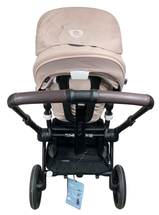 Shop Bugaboo Fox 5 Stroller, 2024, Black, Desert Taupe at GoodBuy Gear