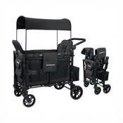 Shop Wonderfold W2 Elite Multifunctional Stroller Wagon, 2025, Volcanic Black at GoodBuy Gear