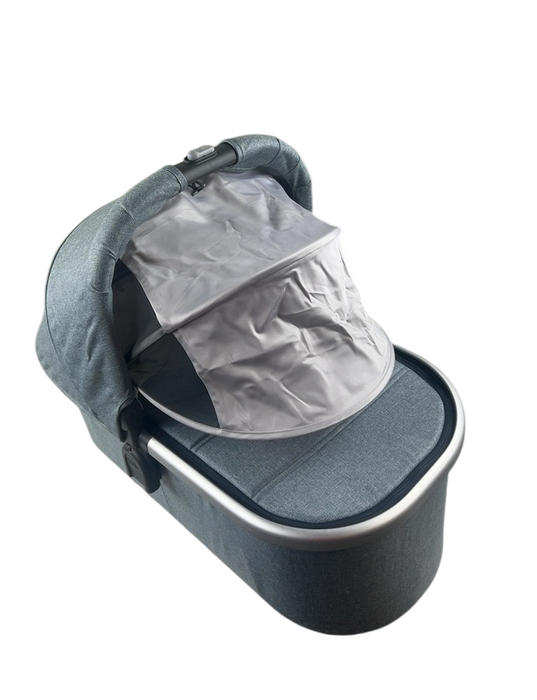 Shop UPPAbaby V2 Bassinet, Gregory (Blue Melange) at GoodBuy Gear