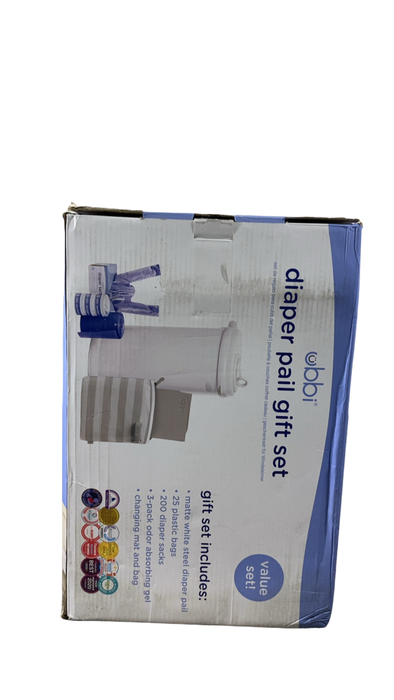 Shop Ubbi Diaper Pail Value Gift Set, Matte White at GoodBuy Gear