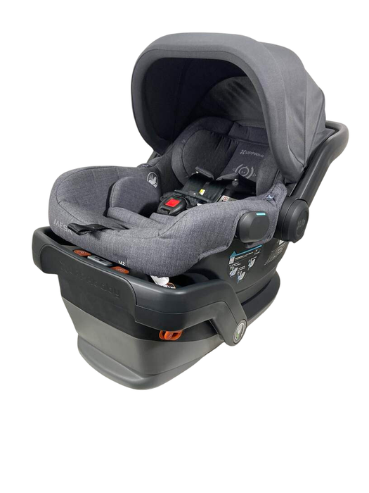Shop UPPAbaby MESA V2 Infant Car Seat, 2023, Gregory (Blue Melange) at GoodBuy Gear