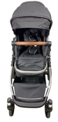 Shop Mockingbird Single to Double 2.0 Stroller, 2024, Black, Silver With Penny Leather, Windowpane at GoodBuy Gear