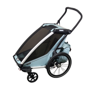 Shop Thule Chariot Cross Bike Trailer Stroller 1 Seat, 2021, Alaska Blue at GoodBuy Gear