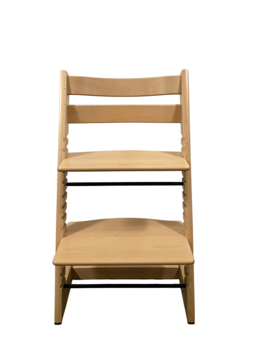 Shop Stokke Tripp Trapp High Chair Complete² + Newborn Set, Natural with Nordic Grey at GoodBuy Gear