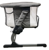 Shop Baby Delight Beside Me Dreamer Bassinet & Bedside Sleeper, Charcoal Tweed at GoodBuy Gear