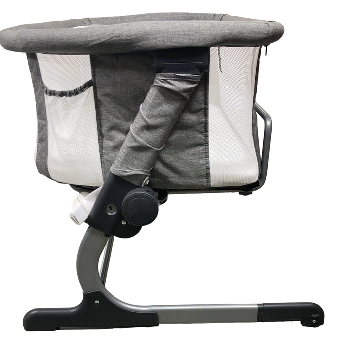 Shop Baby Delight Beside Me Dreamer Bassinet & Bedside Sleeper, Charcoal Tweed at GoodBuy Gear