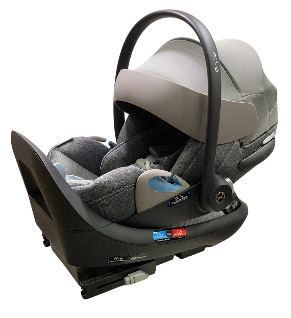 Cybex Cloud T SensorSafe Infant Car Seat With Base, 2024, Mirage Grey