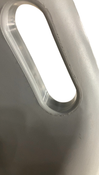 Shop Upseat Baby Floor & Booster Seat with Tray, Grey at GoodBuy Gear
