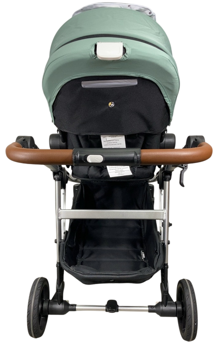 Shop Mockingbird Single to Double 2.0 Stroller, 2024, Sage, Silver With Penny Leather, Watercolor Drops at GoodBuy Gear