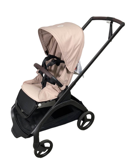 Shop Bugaboo Dragonfly Stroller, 2023, Black, Desert Taupe, Desert Taupe at GoodBuy Gear