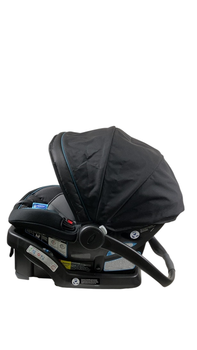 Shop Graco Snugride Snuglock 35 Infant Car Seat, 2022, Harleigh Fashion at GoodBuy Gear