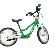 Shop Woom GO 1 Plus Balance Bike, Woom Green at GoodBuy Gear