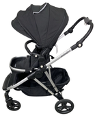 Shop Mockingbird Single to Double 2.0 Stroller, 2024, Black, Silver With Black Leather, Windowpane at GoodBuy Gear