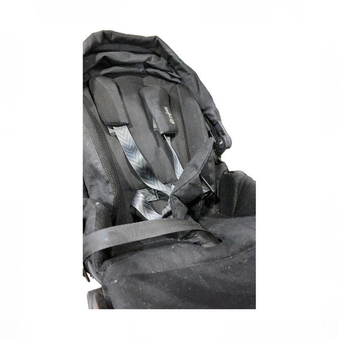 Shop Cybex Gazelle S Modular Stroller, 2023, Moon Black, Silver Frame at GoodBuy Gear