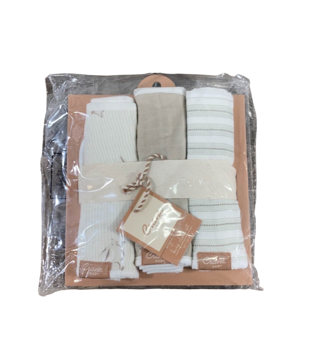 Shop Crane Baby Cotton Muslin Burp Cloth Set, Avery Bunny at GoodBuy Gear