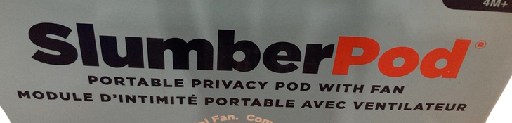 Shop SlumberPod 2.0 Sleep Canopy with Fan, Black with Gray at GoodBuy Gear