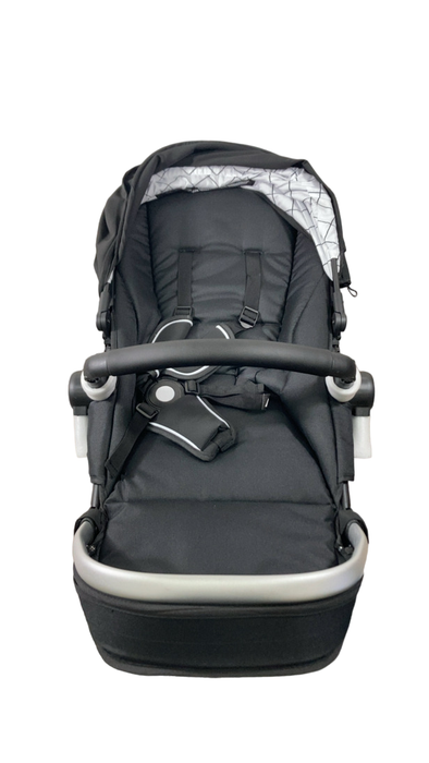 Shop Mockingbird 2nd Seat Kit 2.0, Black, Silver With Black Leather, Windowpane at GoodBuy Gear