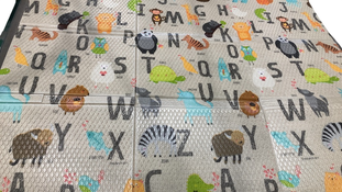 Shop North States Superyard Folding Foam Playmat, 71" X 71", Animal ABC at GoodBuy Gear