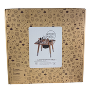Shop Wonder and Wise Awesome Activity Table, White/Natural at GoodBuy Gear