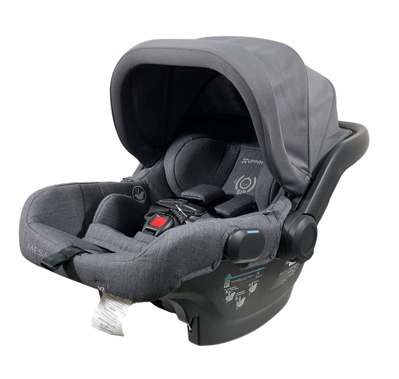 uppababy mesa v2 greyson UPPAbaby MESA V2 Infant Car Seat, 2023, Greyson (Charcoal Melange)