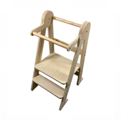 Shop Piccalio Foldable Helper Tower, Natural at GoodBuy Gear