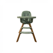 Shop Evolur Zoodle 2-in-1 High Chair, Sage Green at GoodBuy Gear