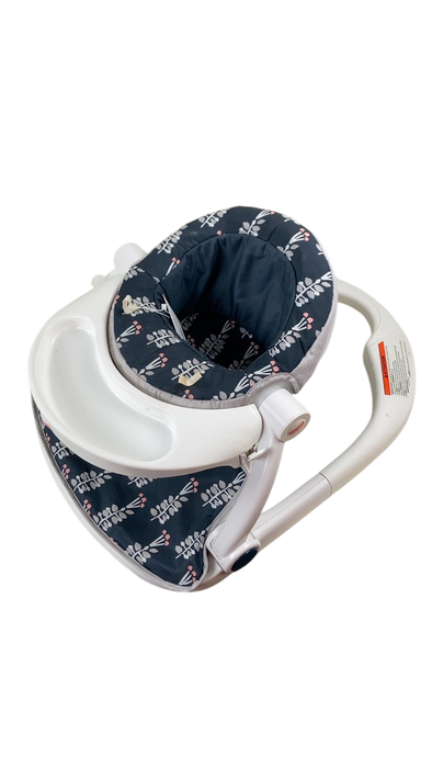 Shop Fisher Price Premium Sit-Me-Up Floor Seat with Toy Tray, Navy Garden at GoodBuy Gear