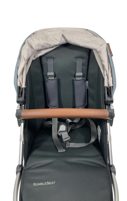 Shop UPPAbaby Rumbleseat V2+, Gregory (Blue Melange) at GoodBuy Gear