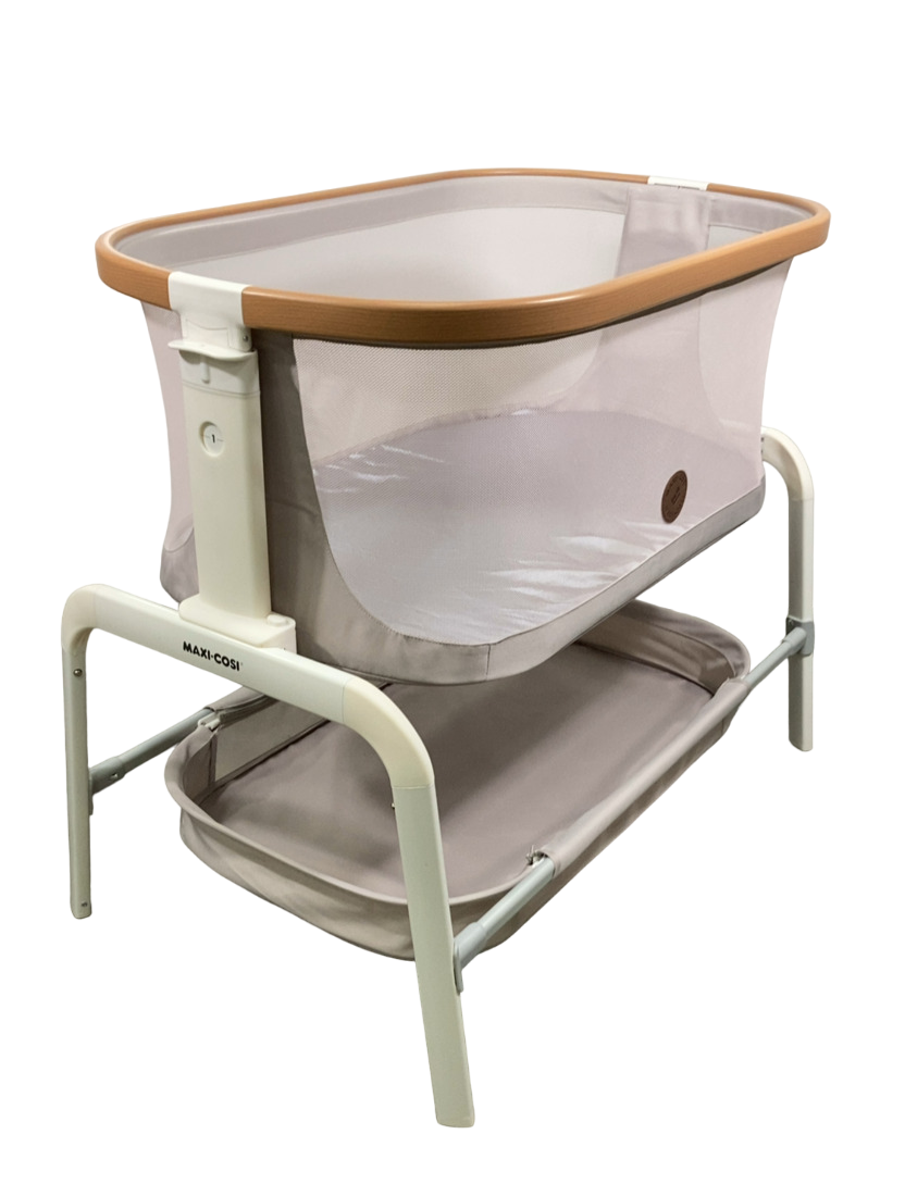 maxi cosi bassinet wheels Maxi-Cosi Iora Bedside Bassinet, Horizon Sand