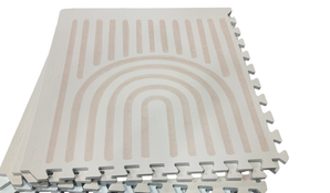 Shop Toddlekind Haven Playmat, 4x6, Linear, Linen at GoodBuy Gear